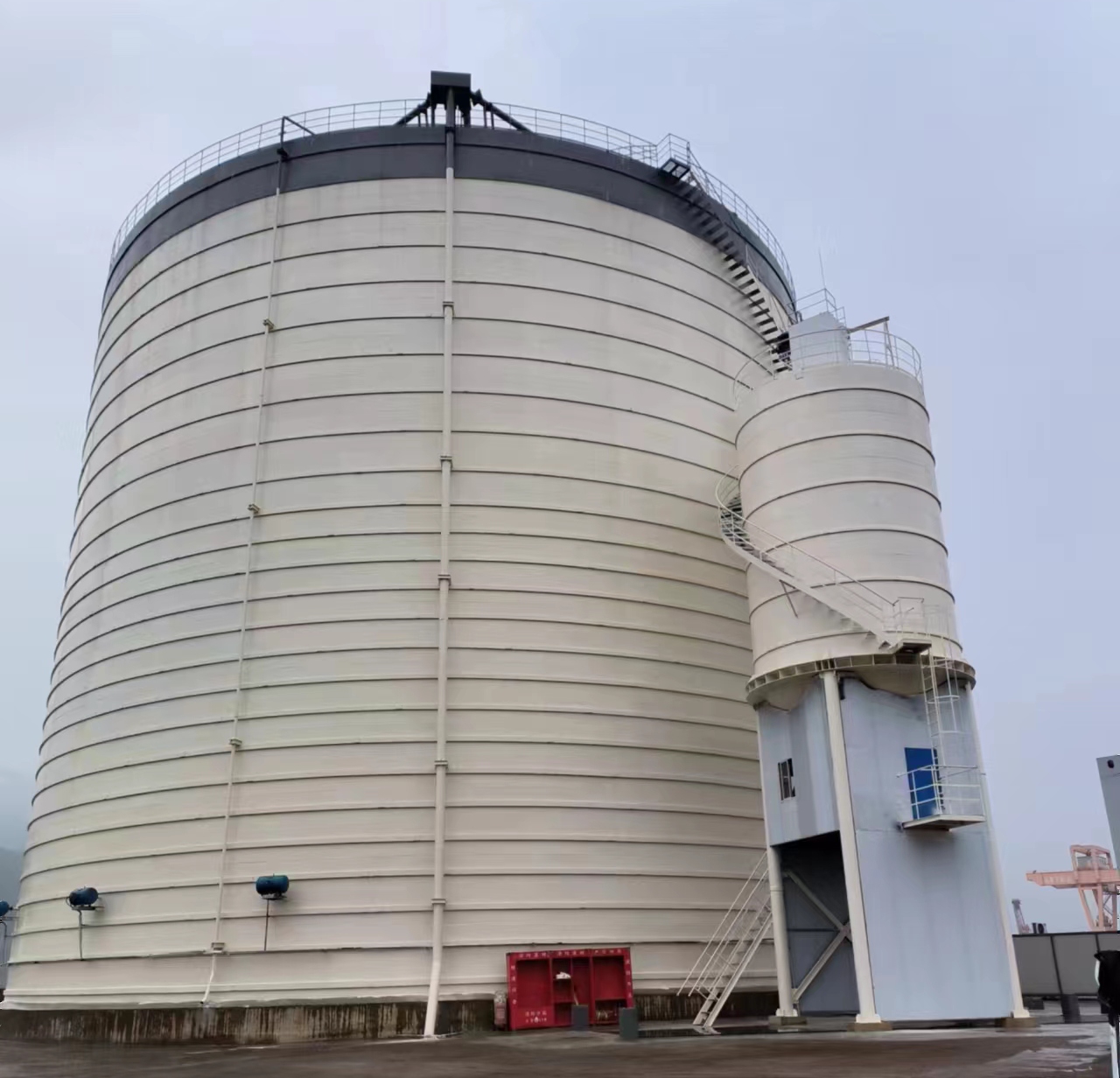 永宁10万吨水泥钢板库