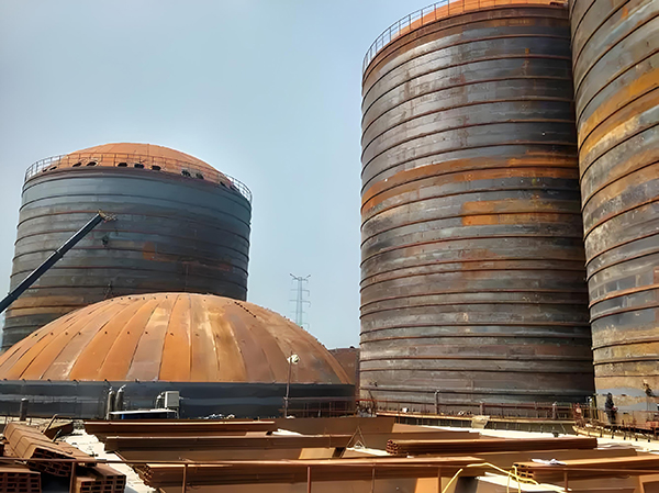 永宁焦粉钢板仓